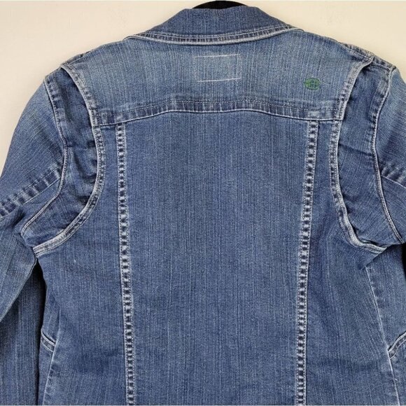 𝅺levi's Denim Jean Jacket Trucker Vintage M - Picture 7 of 16